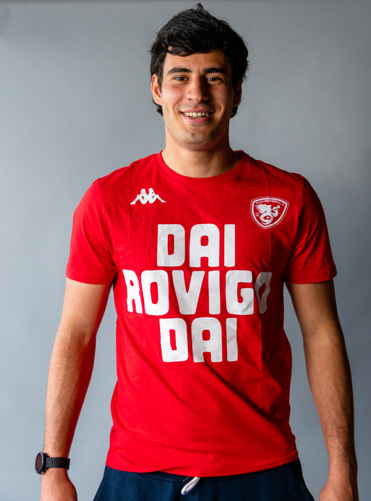 T-Shirt "Dai Rovigo Dai" - Rossa