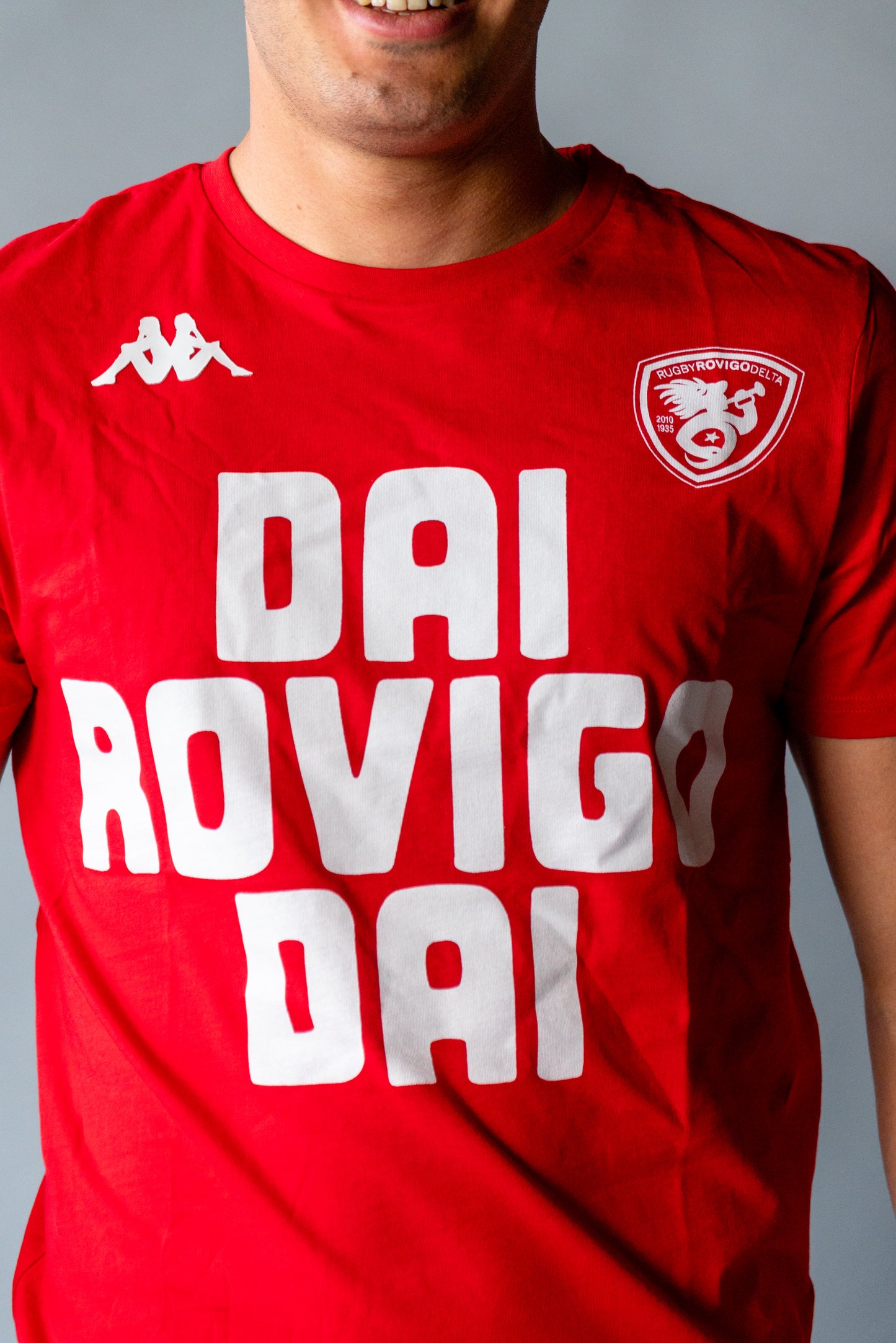 T-Shirt "Dai Rovigo Dai" - Rossa